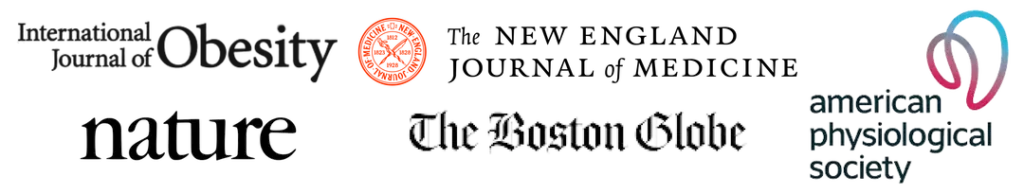 Scientific research publication logos referenced for SlimTide ingredients